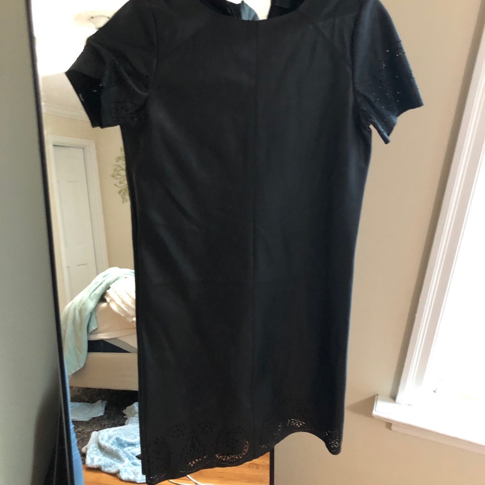 Leather Zara dress
